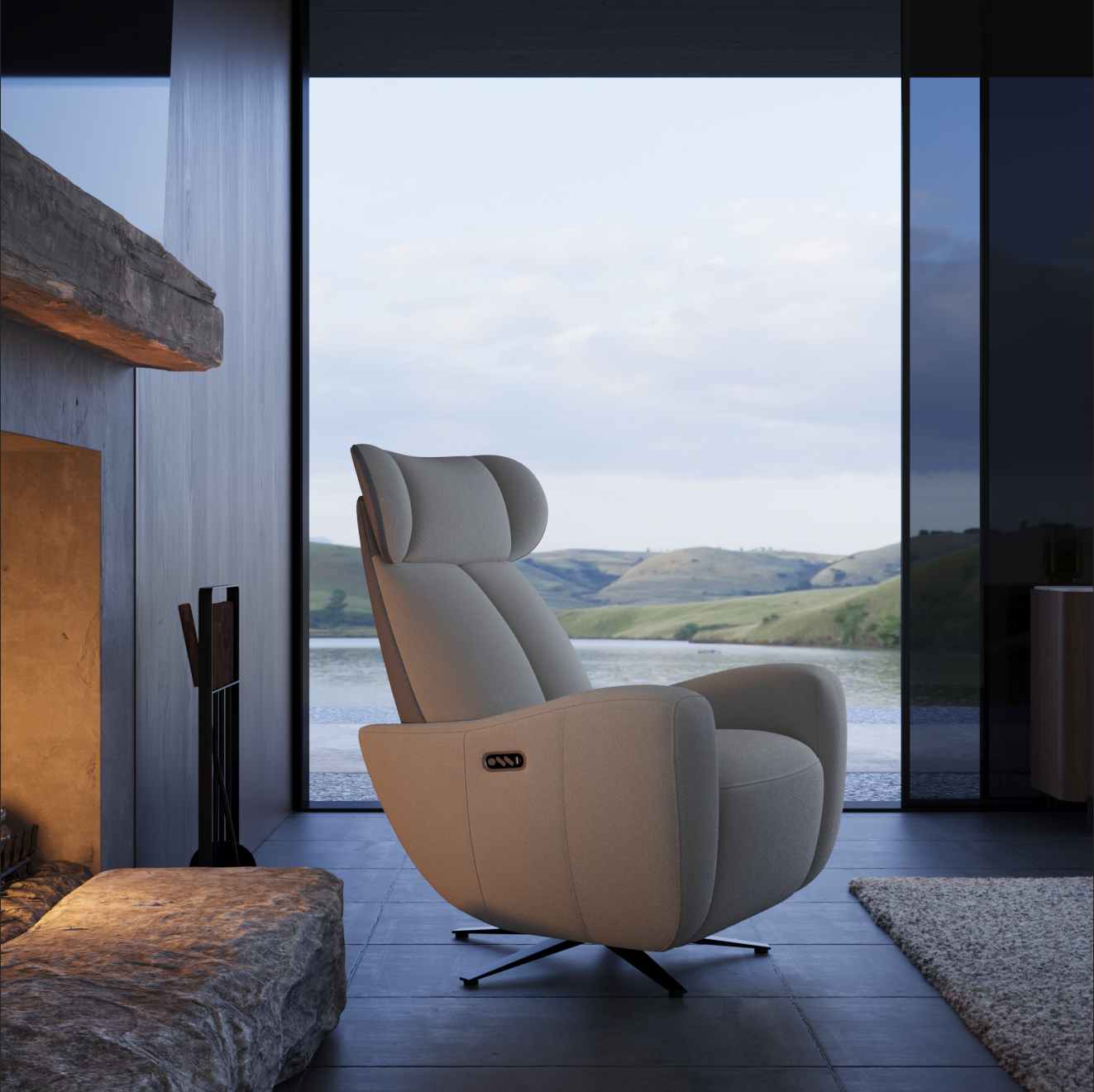 Belbarsi Chair Power Zero Gravity Recliner Chair