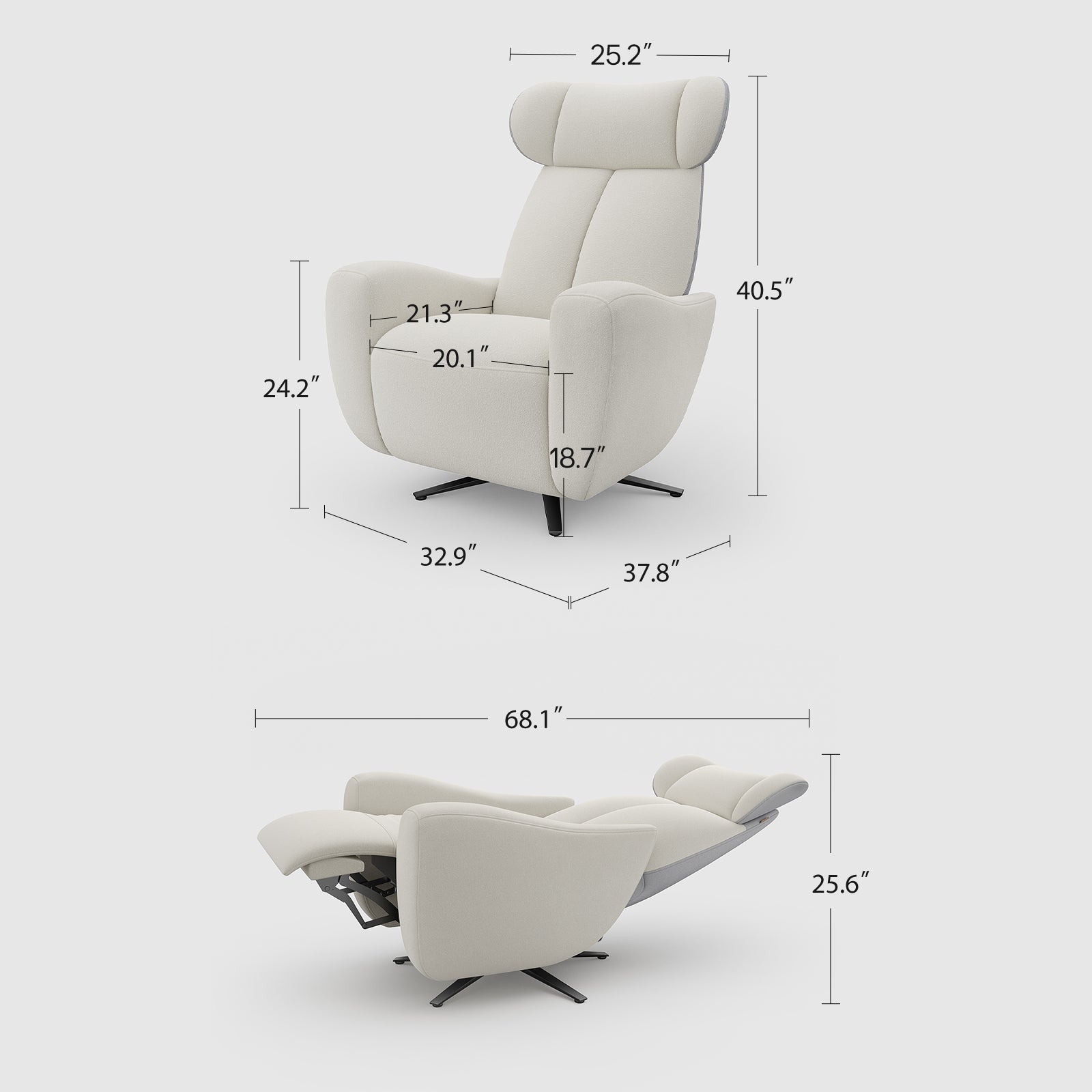Belbarsi Chair Power Zero Gravity Recliner Chair